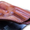 Premium Leather OWB Paddle Holster with Open Top Fits, Taurus