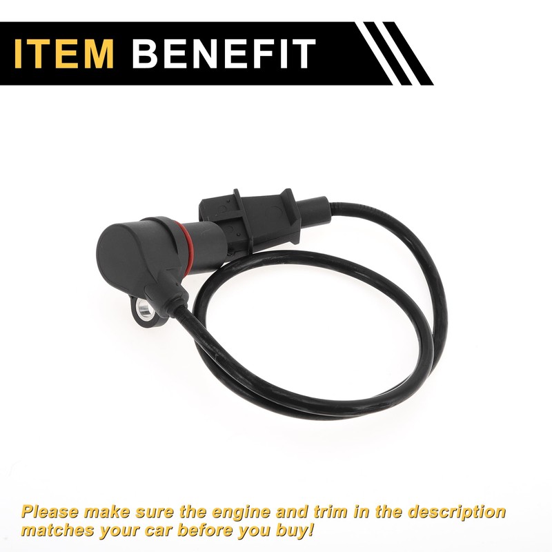 VekAuto 1 Pc No.021906433 Crankshaft Position Sensor for Volkswagen Golf