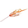 Hayabusa Musou Red Snapper Fleece Slide Tie Hook Set, Twin