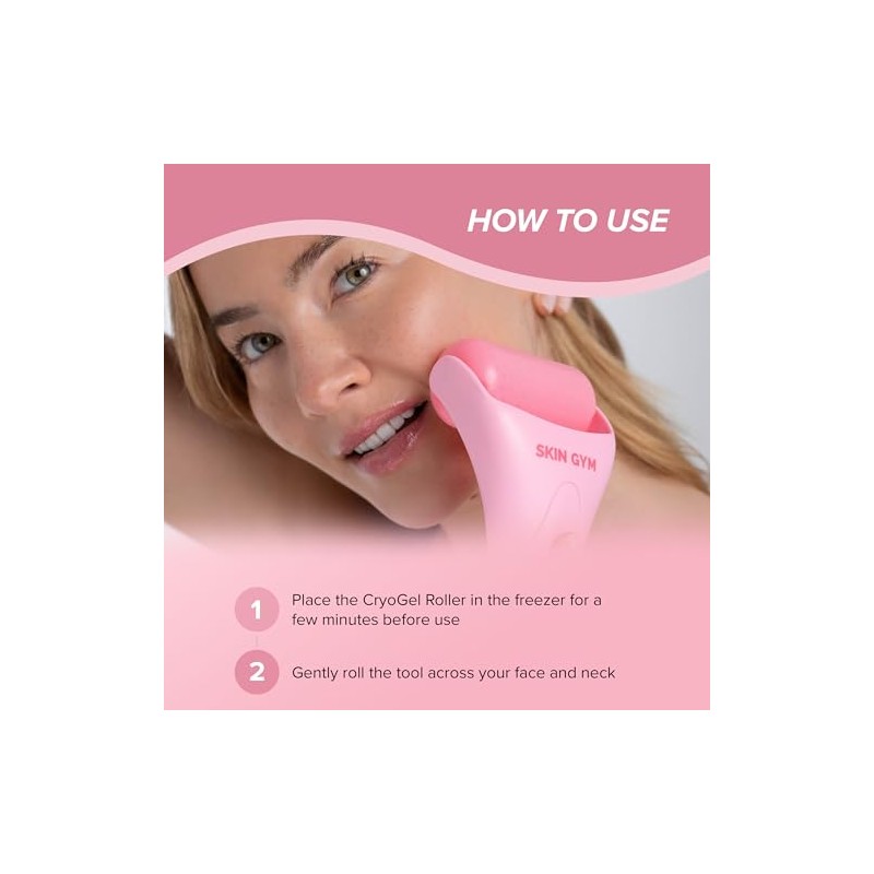 Skin Gym CryoGel - Rodillo de hielo
