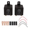 2 Sets 12V 120A Car Starter Relay 4 Pin High