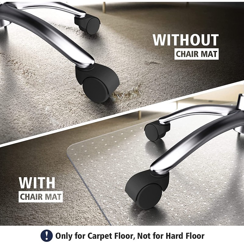 Azadx Office Chair Mat for Carpet Desk Chair Mat for