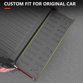 powoq Tailgate Mat Compatible with 2019-2024 Dodge Ram 1500 Tailgate Protector Tailgate Liner TPE Replacement for 2019-2024 Dodge Ram 1500 Accessories(Tailgate Mat)