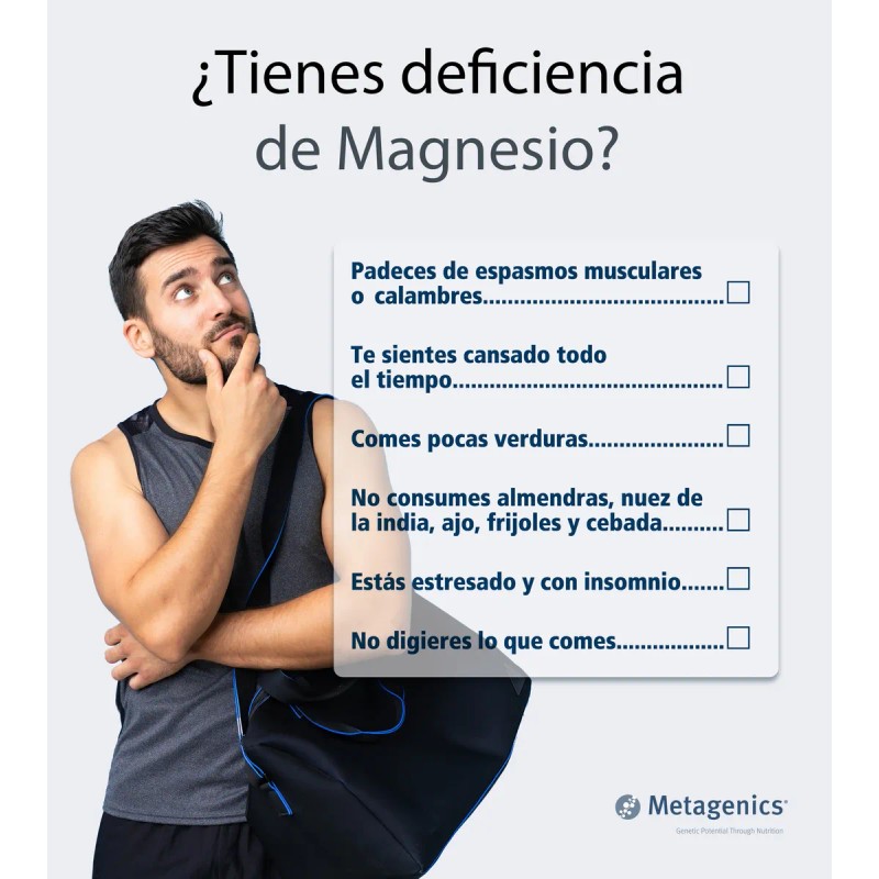 Metagenics Mag Glycinate Bis-glicinato De Magnesio 120 Tabs