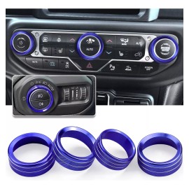 CNSTARFUTURE Cubierta Perilla Consola Central Auto Para Jeep Wrangler