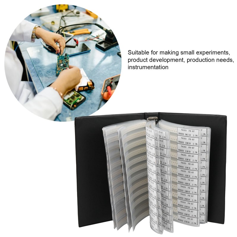 SMD Resistor Sample Book 4250Pcs 170 Value 0603 Series Electronic