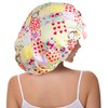 Vettres Hair Bonnet for Sleeping Satin Lined Sleep Cap Double