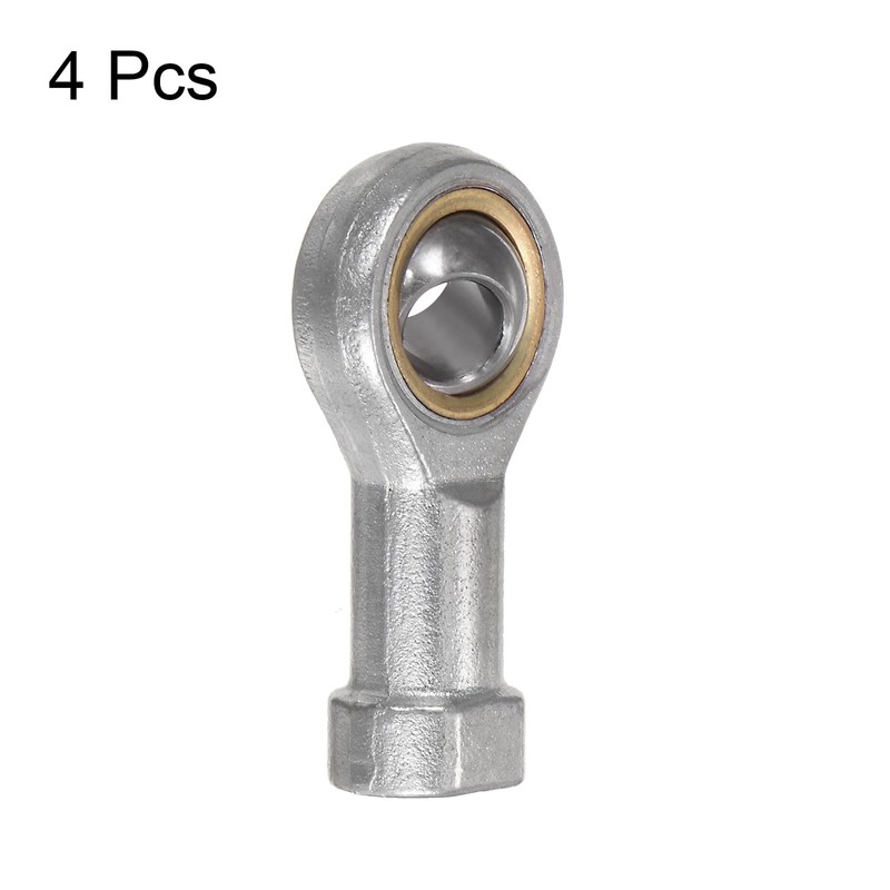 sourcing map 4pcs SI8T/K 8mm Rod End Bearing M8x1.25 Female