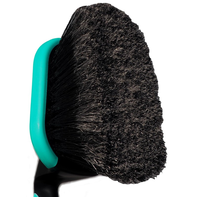 bio-chem Bicycle Brush - Soft Bristles & Rubber Protection -