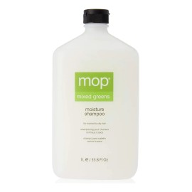 Mop Mixed Greens Moisture Shampoo, Fresh, 33.8 Fl. Oz