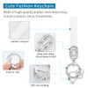 CARFIB for Buick Key Fob Cover 5 Button Soft TPU