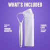 BASIC CONCEPTS Tongue Scraper For Adults ( Pack), Reduce Bad Breath, Metal Tongue Scraper, Tongue Cleaner, Tongue Scraper, Stainless Steel Tongue Scraper, Tongue Cleaner for Adults, Tongue Scrubber