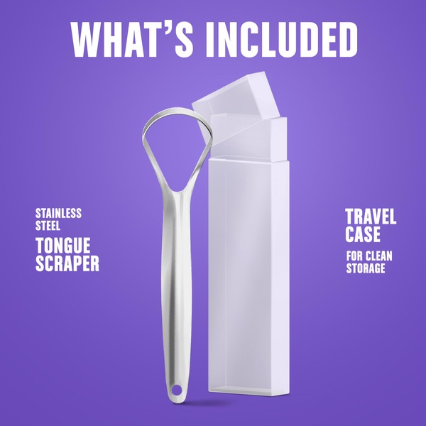 BASIC CONCEPTS Tongue Scraper For Adults ( Pack), Reduce Bad