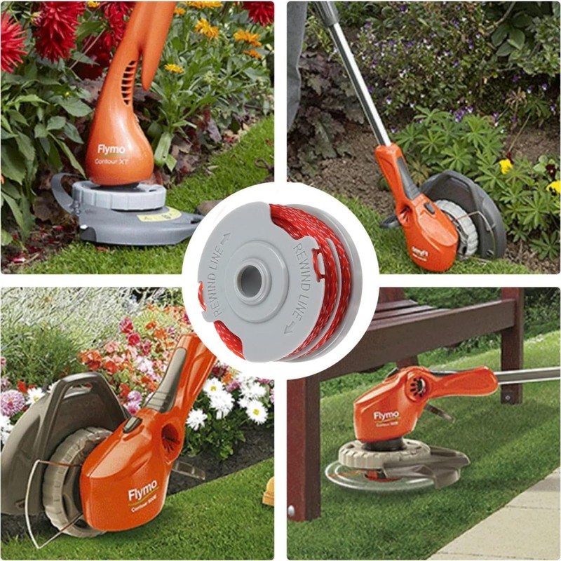 Strimmer Spool Line Trimmer Spool Cover Caps Compatible with Flymo