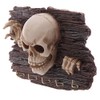 Key Holder Wall Sculpture Skull Skeletal kommt