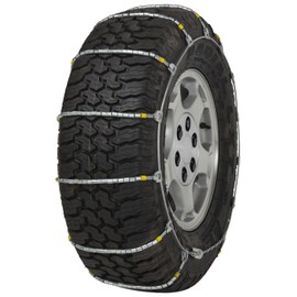 Quality Chain 285/75-18 285/75R18 Cobra Jr Cable Tire Chains Snow Traction SUV Light Truck Ice