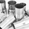 Krtopo Exhaust Pipe Adapter Stainless Steel Connection Pipe for Exhaust
