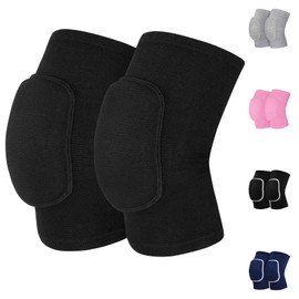 HISFFOG Volleyball Knee Pads for Women, Men, Youth, Girls, Kids, Knee Brace for Volleyball Basketball Football Dance Yoga Tennis Running Cycling Workout Climbing Wrestling