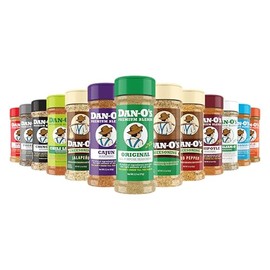 Dan-O’s Ultimate Flavor Discovery Pack – 13 Bottle Seasoning Variety Set – Original, Spicy, Chipotle, Cheesoning, Cajun, Italian-O, Tac-O, SEA-soning & More – All Purpose Spice Collection