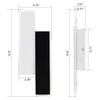 Homdec 2Pack RV LED Vanity and Bedside Wall Sconce with