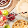 Apple Peeler and Corer- Durable Heavy Duty Chrome Cast Iron