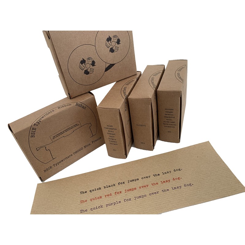 Erika Typewriter Ribbon - Black & Red