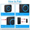 ChunHee Wireless Door Open Alarm Chime 600ft Operating Range 58