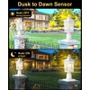 APOTO Dusk to Dawn Outdoor Post Lights, Waterproof Lamp Post