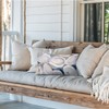 XYDEG Coastal Beach Room Decor 12x20 Pillow Cover, Ocean Coastal