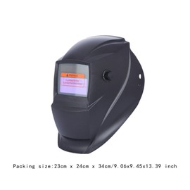 Milageto Auto Darkening Welding Mask Face Shield Work Protective Equipment, Adjustable, Welder Mask Welding Hood, Regular
