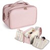 DORMIYA Travel Makeup Bag for Women, Large Capacity Cosmetic Organizer,