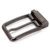 Nelbons Belt Buckle, Men's Alloy Single Prong Rectangular Pin Buckle
