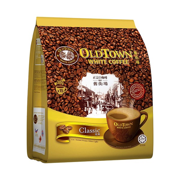 OLD TOWN 3 in 1 Classic White Coffee, 21.2 Ounce