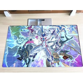 Mlikemat Playmat Elemental TCG CCG OCG Trading Card Play Mat with Zones + Free Bag (ZD039-388-A)