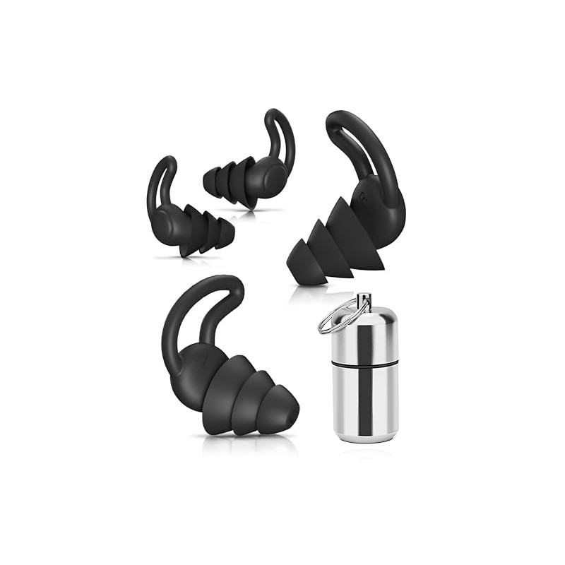 Noise Cancelling Ear Plugs for Sleeping and Travel