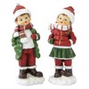 Les enfants Figurine 8 x 7 x 20.5 cm Polyresin