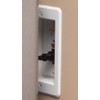 iMBAPrice IMBA-DVFR1W-2 Recessed Electrical Outlet Mounting Box with Paintable White