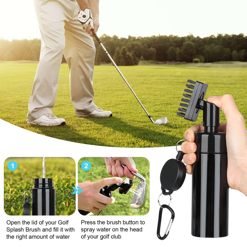 HUIJUTCHEN Golf Club Cleaning Kit,Golf Accessories,Golf Cleaning Kit with Golf