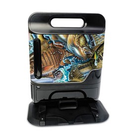 MightySkins Compatible with Shark Iq Robot - Action Fish Puzzle | Protective, Durable, and Unique Vinyl Decal Wrap Cover | Easy to Apply, Remove, and Change Styles | Made in The USA