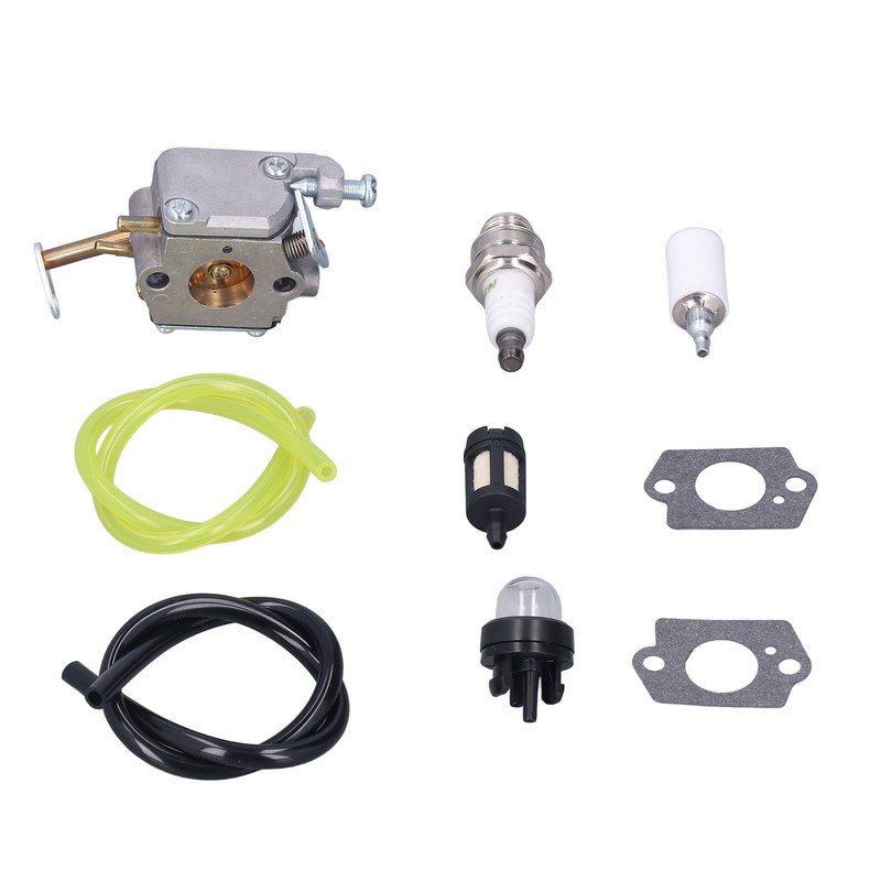 Carburetor Spark Plug Tubing Kit for Homelite UT‑10781 UT‑10926 33cc