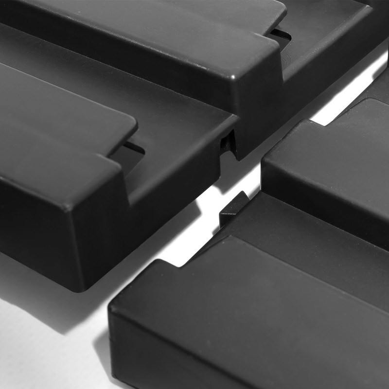 Wall hanging louvre panel for storage bins DIY