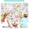 HOWAF Paper Tablecloth for Colouring Easter, Colouring Tablecloth Easter Colouring