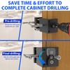 Nuvium Cabinet Clamps 2 Pack - Extra Large 3"-5.3" Opening