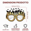 HAPZUR Occhiali Laurea 8 Pezzi - Gadget e Accessori Divertenti
