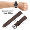 ANNEFIT Genuine Leather Watch Band, 0.7 inch (18 mm), 0.8