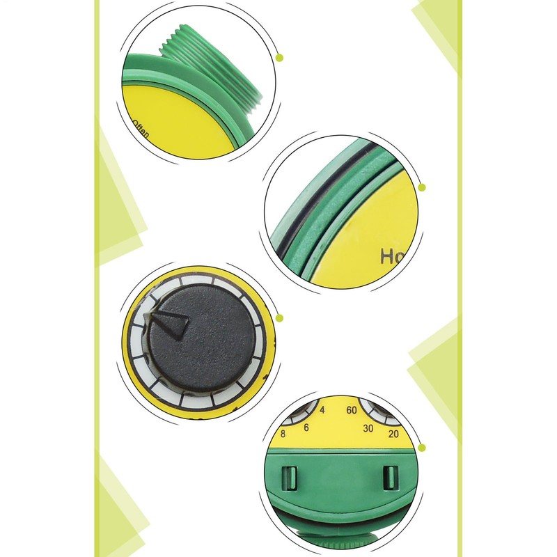 Garden Timers for Watering,Drip System Timing Tool | Programmable Double