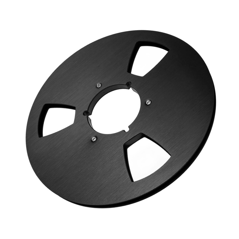 1/4 10.5 Inch Empty Takeup Reel 3 Hole Aluminum Alloy