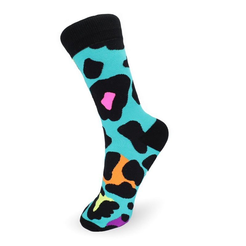 Colourful Socks Tennis Socks with Pattern Long Socks for Men