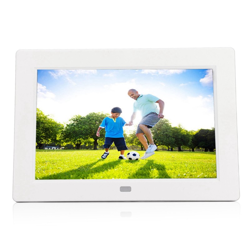 Digital Photo Frame 8in 1280x800 Support MP3 MP4 HD Video
