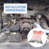 JDMSPEED New Performance Spark Plug Wires Replacement for Chevy GMC